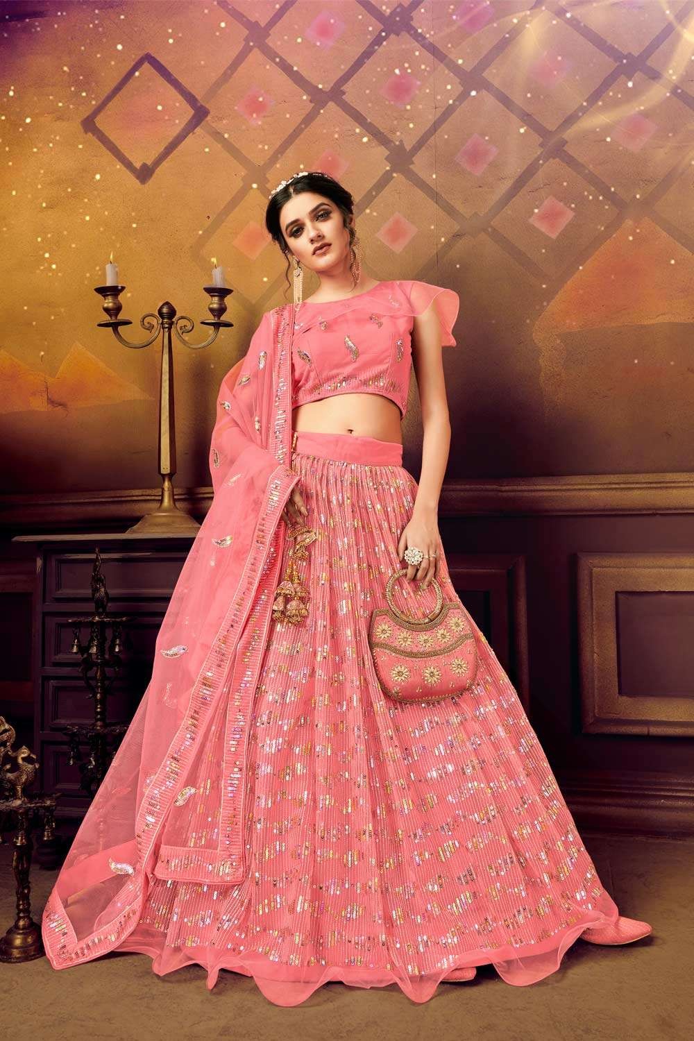 Party Wear Indian Lehengas: Styles, Colors, and Trends