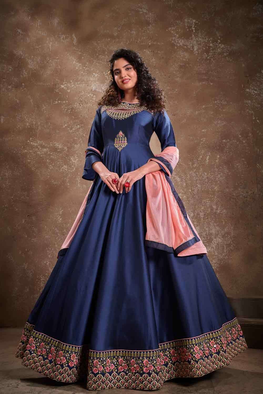 blue contrast colour combination for dresses,dress colour combination for  formal dres… | Beautiful pakistani dresses, Party wear indian dresses,  Combination dresses