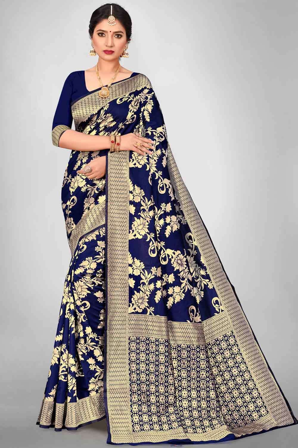 Ethnic Plus - Diwali Look 2022: The Top 5 Traditional Saree Designs