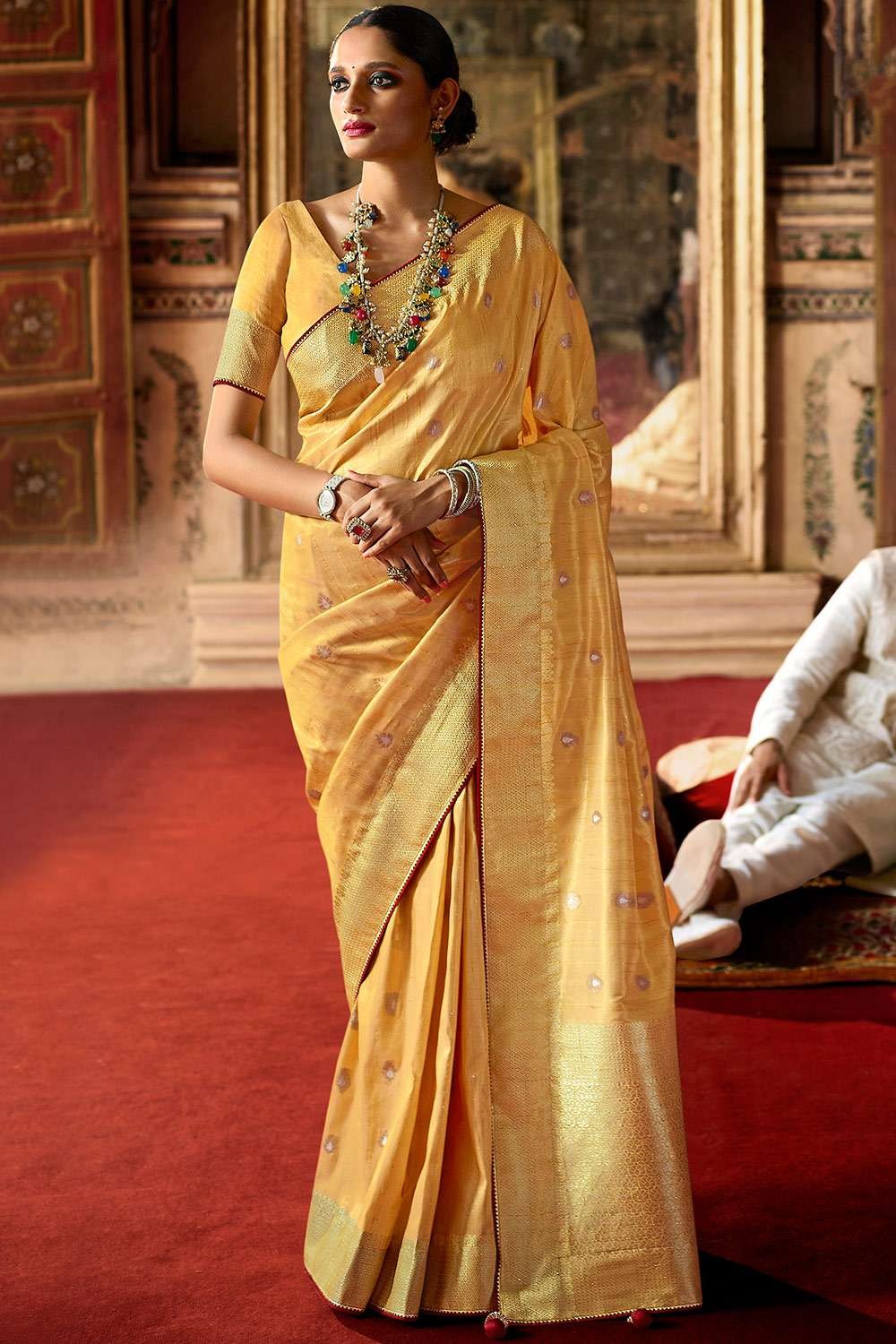 22 Gorgeous Brides in Sarees - Bridal Saree Styles