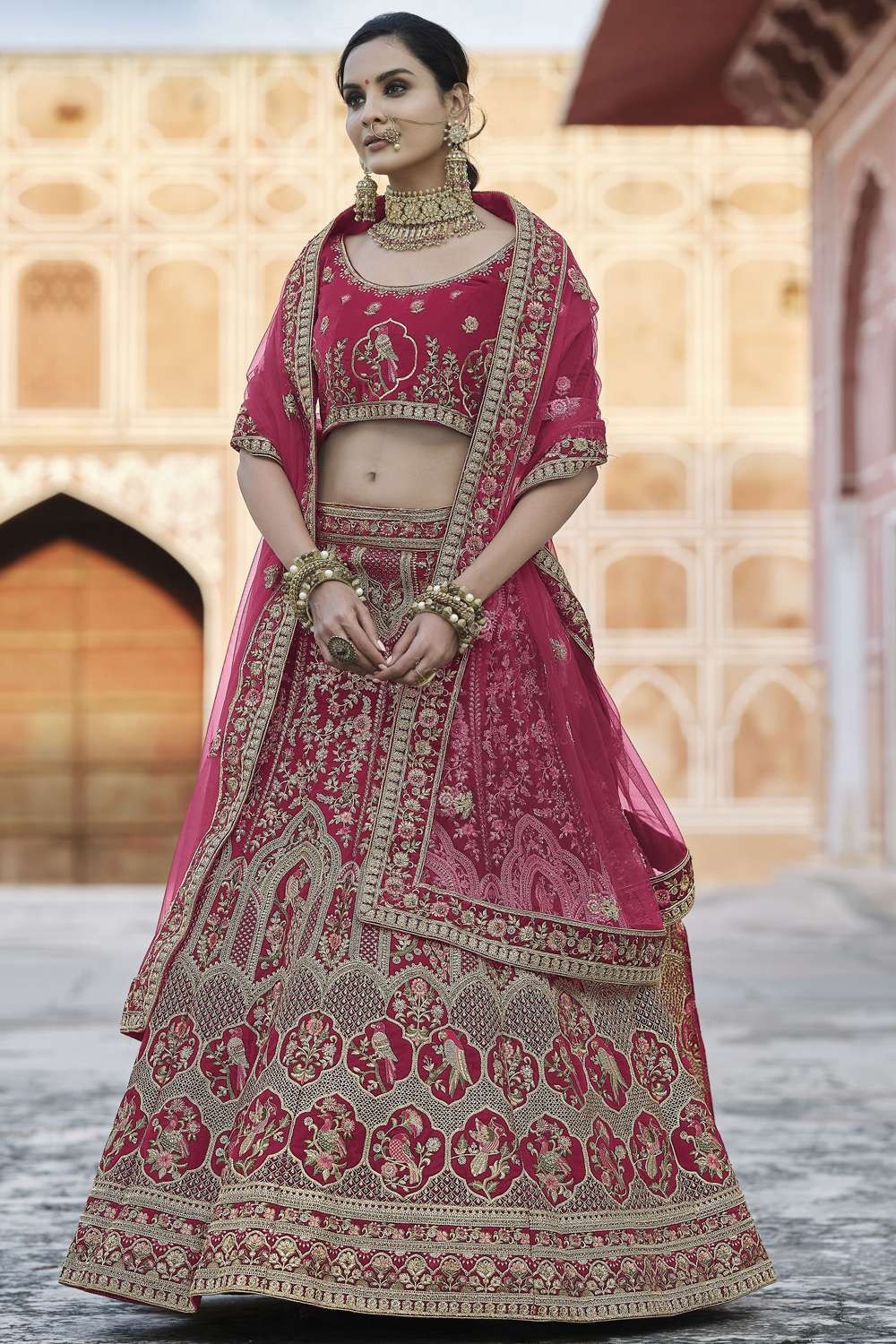 Celebrity-Inspired Latest Lehenga Choli Designs Collection Suitable For  Every Body Type And Every Occasion