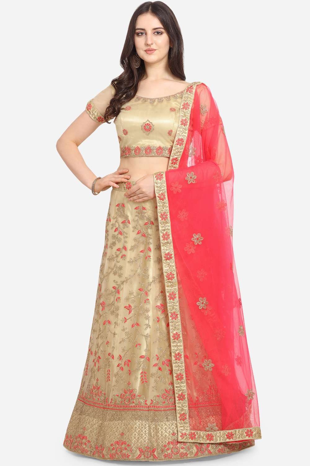 Gorgeous Baby Pink Color Georgette Lehenga Choli | Lehenga choli latest,  Designer lehenga choli, Party wear indian dresses