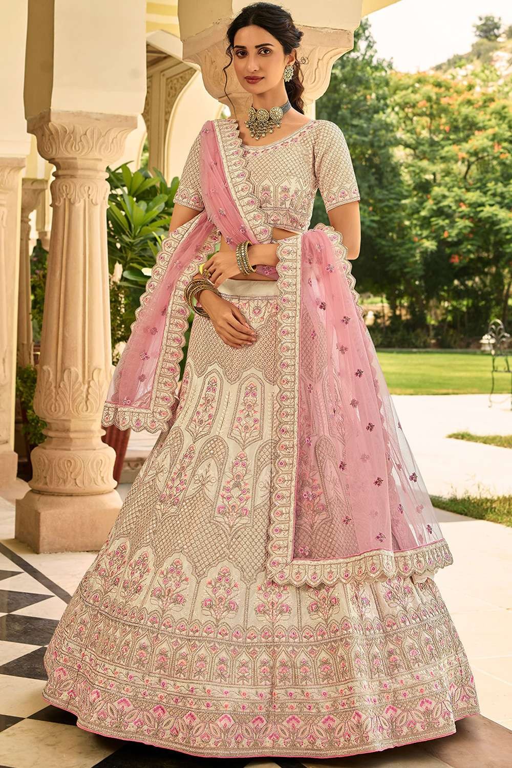 Beautiful Light Pink Lehenga Choli for Women Indian Wedding Wear Net Lehenga  Choli Party Wear Chania Choli Full Flair Sangeet Function Wear - Etsy