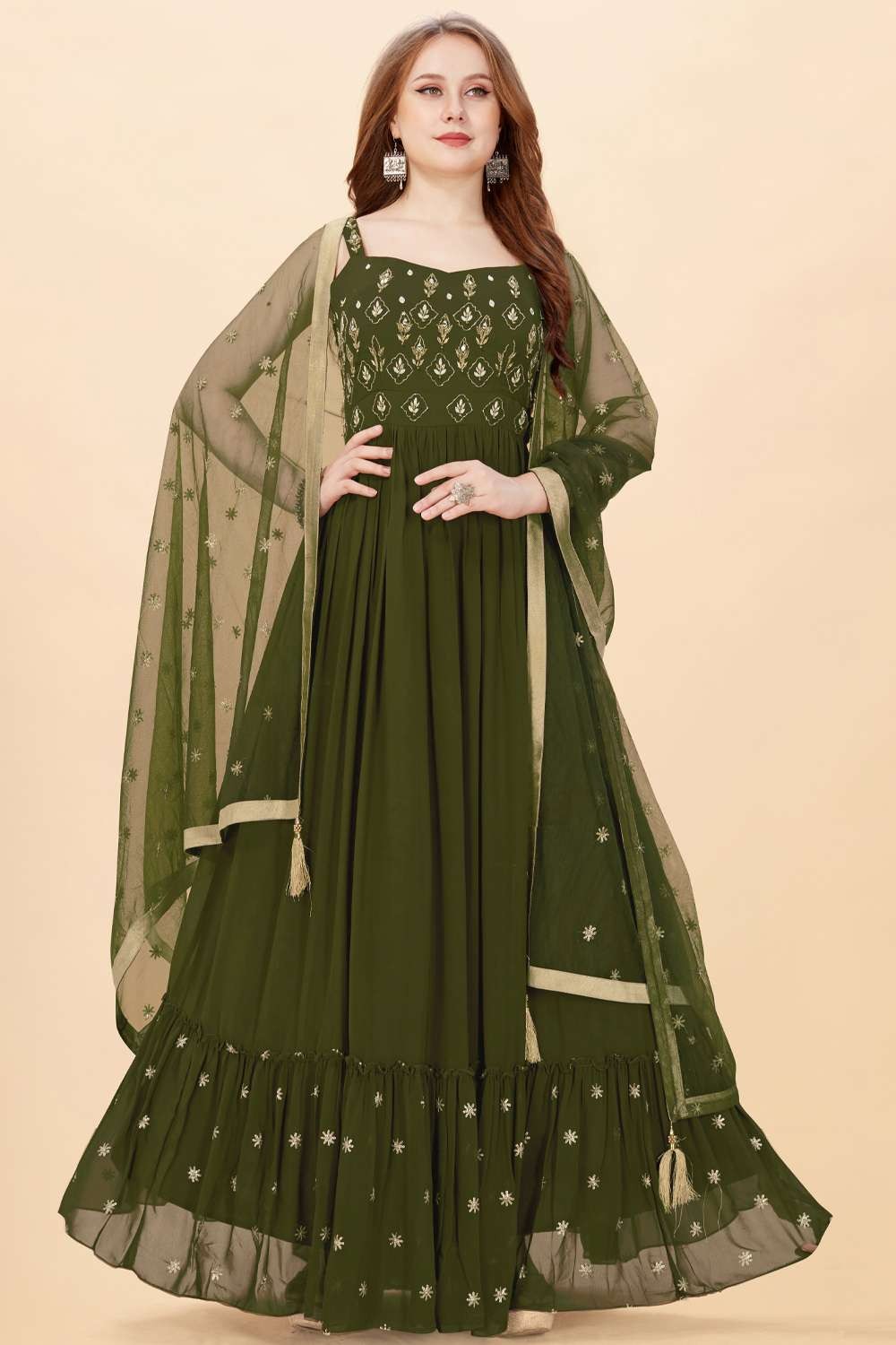 Indo western mehndi dress online | Buy mehndi outfits
