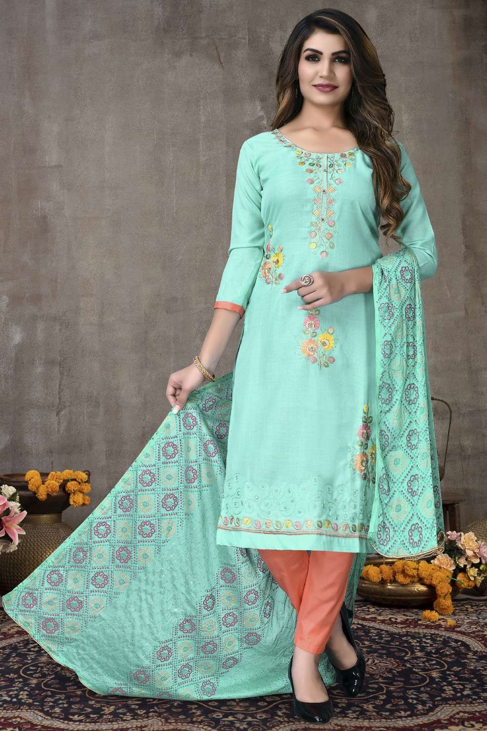 Formal Indian Designer Salwar Suit Georgette Kameez Pakistani Dress Party  Wear | eBay