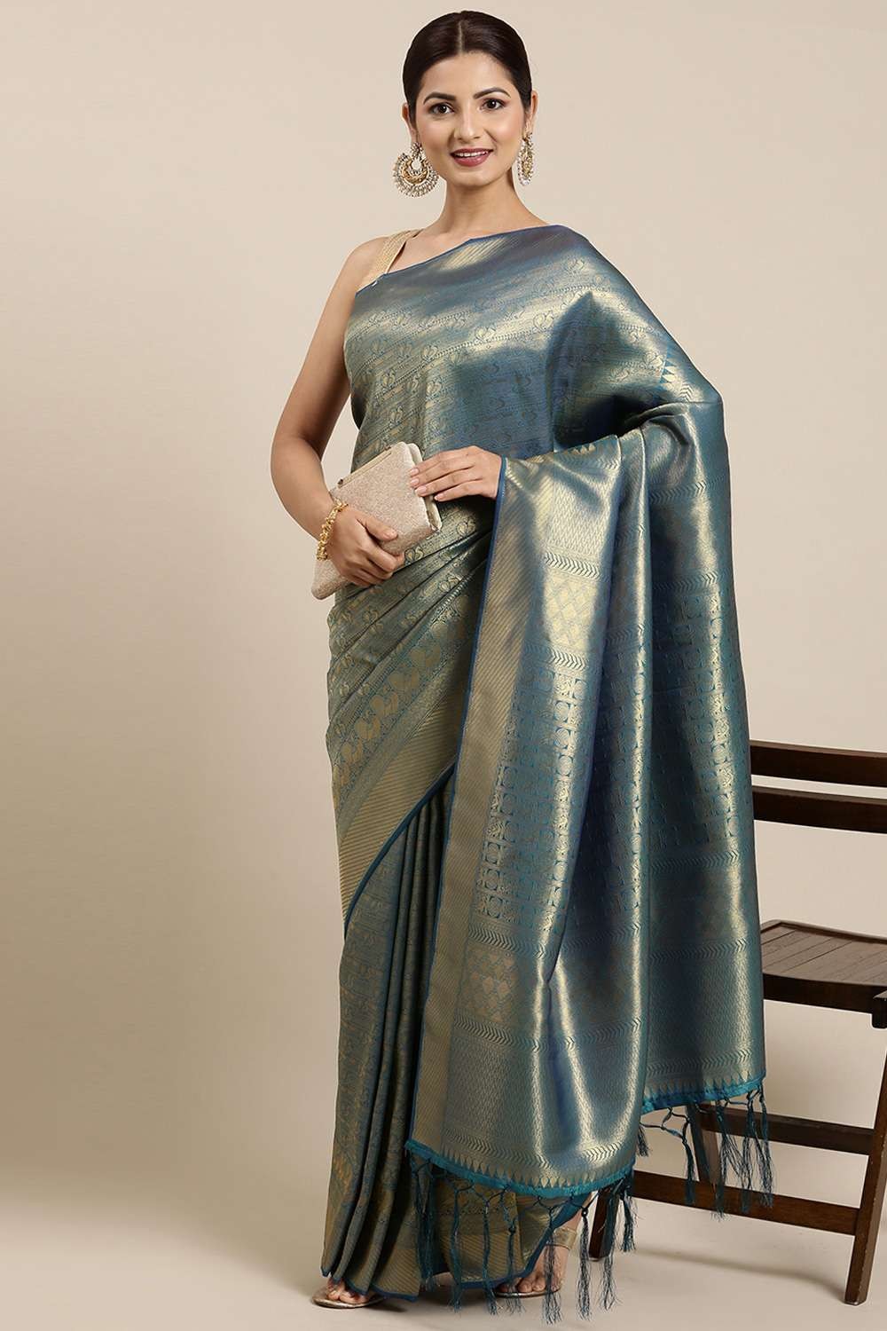 Shop Printed Cotton Classic Saree Online : 160044 -