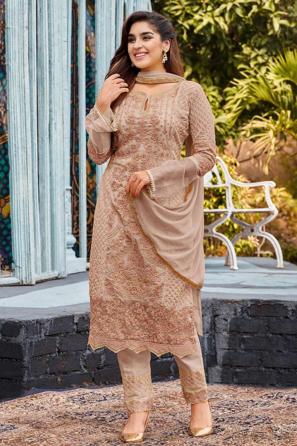 Glamorous Indian Punjabi Suits Pkistani Salwar Kameez Kurta Shalwar Women  Dress | eBay