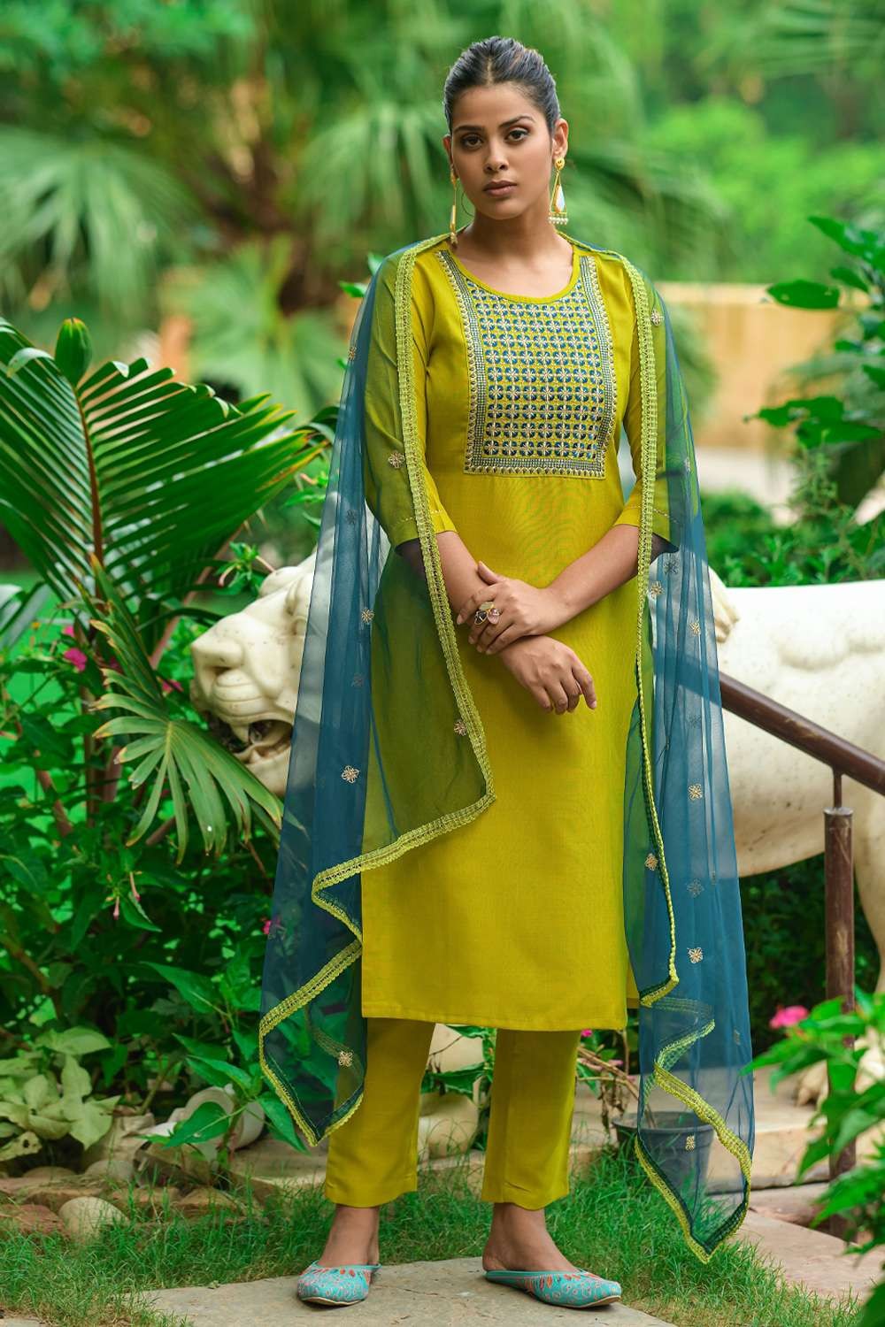 Premium Punjabi Salwar Kameez Bollywood Style Readymade Kurti,women Indian  Straight White Yellow Color ,pakistani Patiala Salwar Designer - Etsy