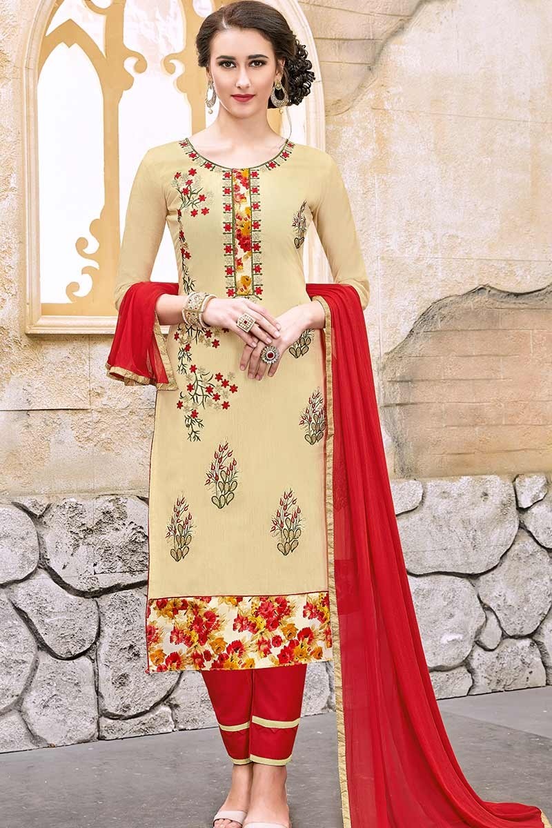 New model 2024 cotton churidar