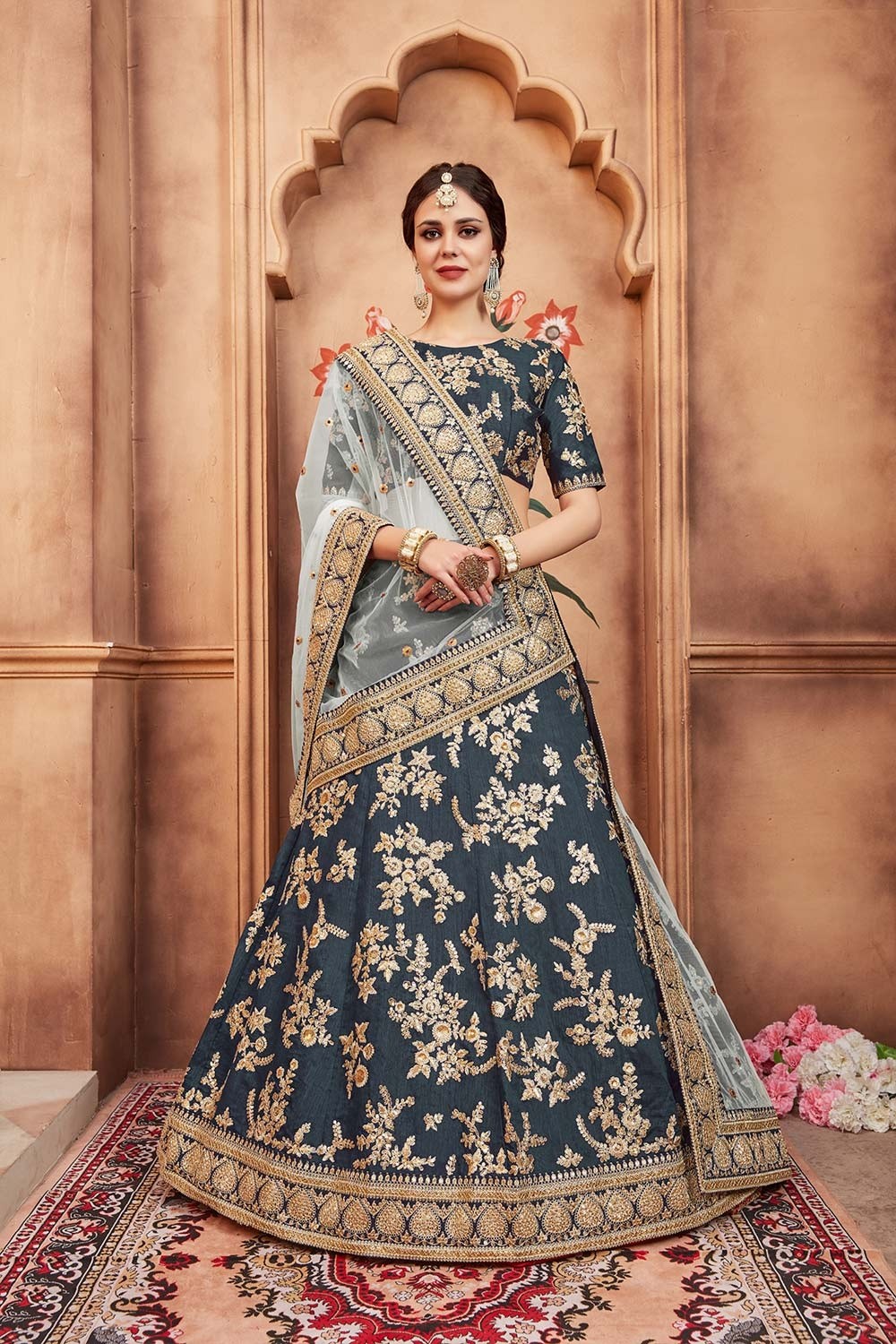 Mirror Work Lehenga Choli Collection at Zeel Clothing - Radiate Glamour and  Tradition | Work Details: Mirror Work