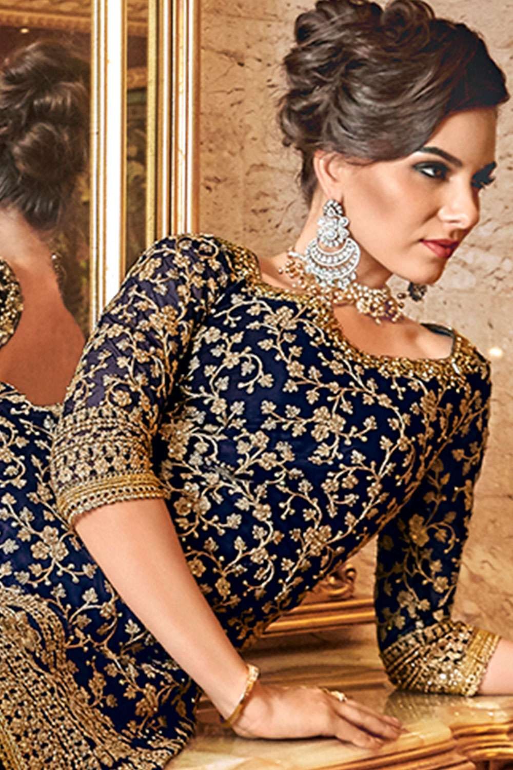 Designer Sharara Suit | Aliyana by Meena Bazaar – Aliyana Designer Wear