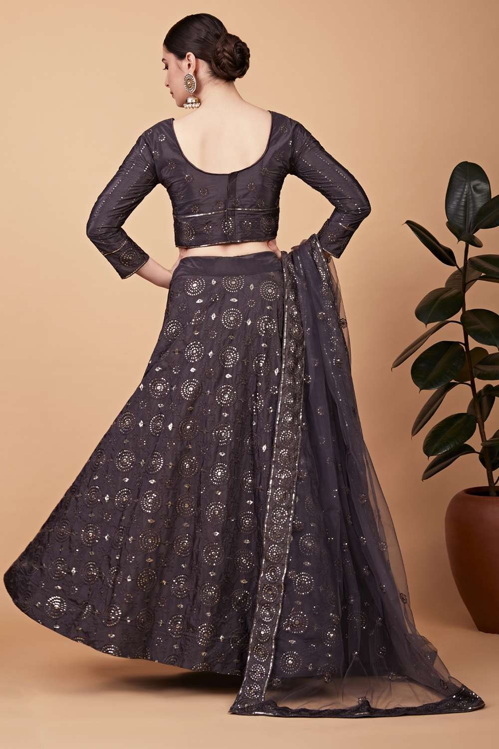 Grey Lehenga for Sangeet - Designer Collection with Prices