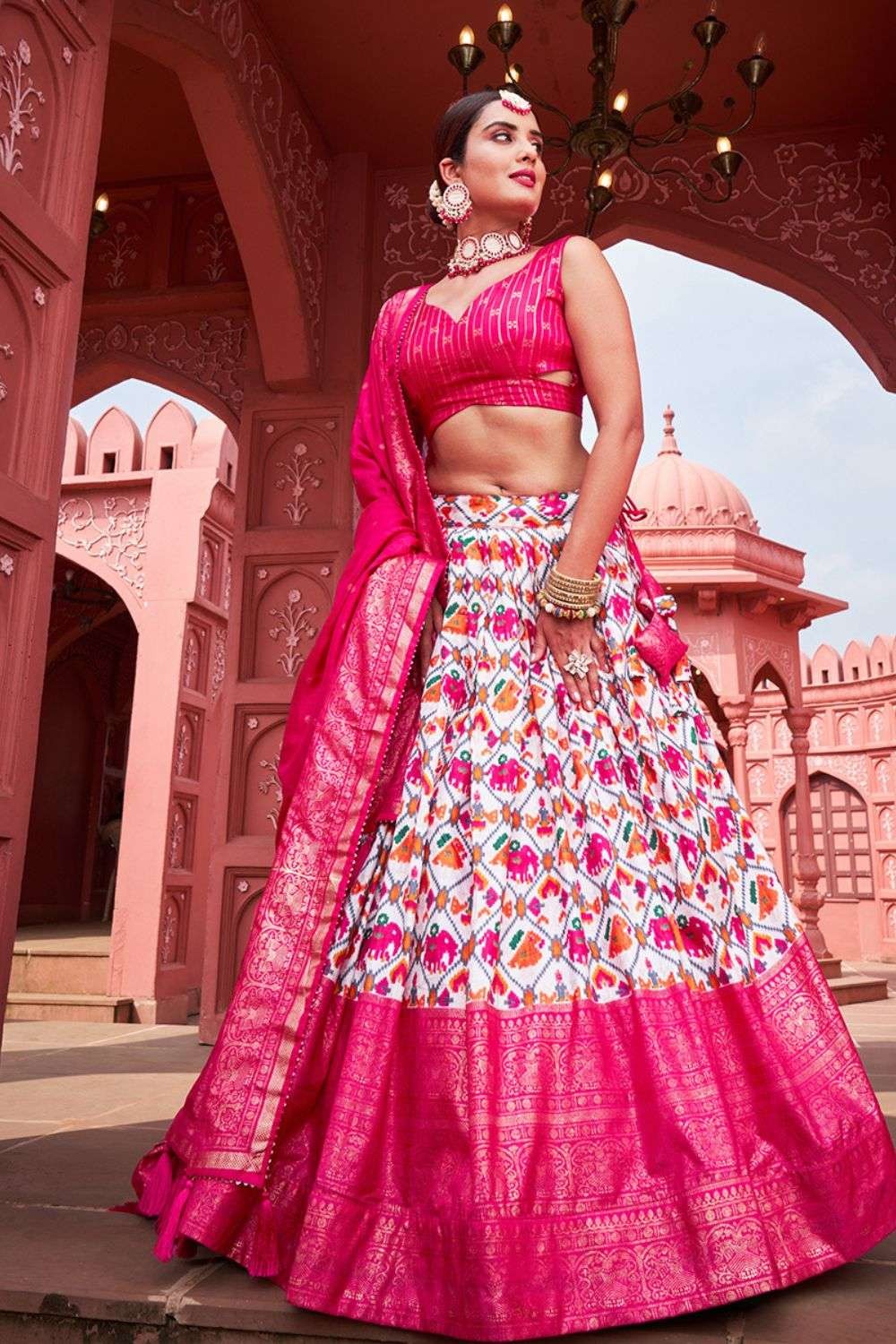 Integral Multi Colour Wedding Designer Lehenga Choli