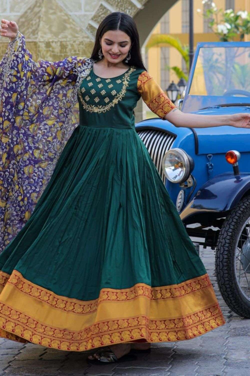 Modal silk dress – Vedhika Fashion Studio