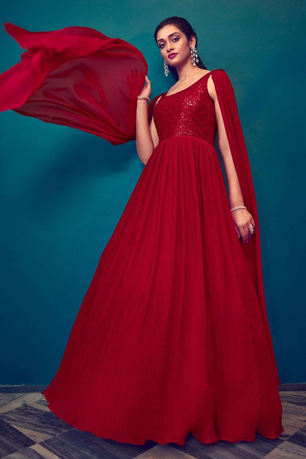 Ravishing Red Gowns For Brides Looking To Step-Up Their Wedding Wardrobe! |  WeddingBazaar