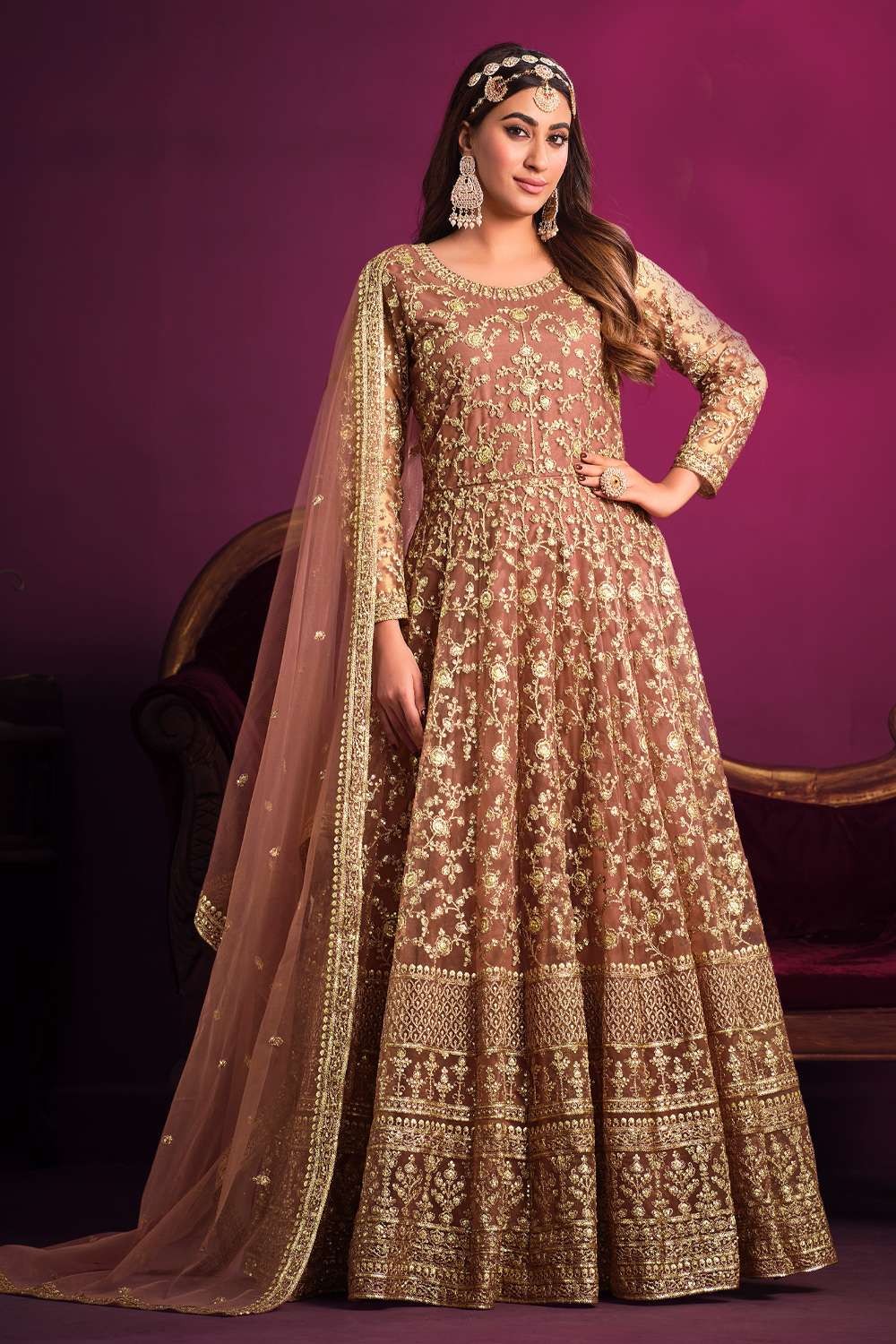 Pakistani Bridal Anarkali Dress, Bridal Gown, Bridal Dress, Women Clothes,  Wedding Lehenga Latest Indian Fashion Lehenga Wedding, Bridesmaid - Etsy