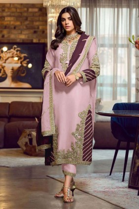 Buy Pakistani Trouser Suits Designs Online for Women
