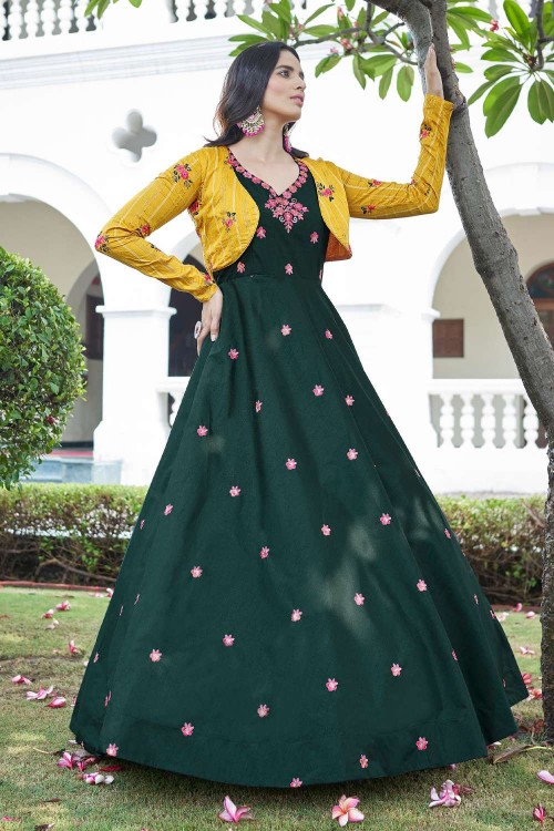 The Color of Nature - 20 Refreshingly Beautiful Green Gowns! - Praise  Wedding